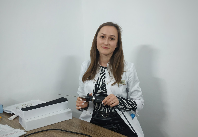 Вітаємо лікарню Тернопільської області з придбанням ендоскопічної камери UC-100